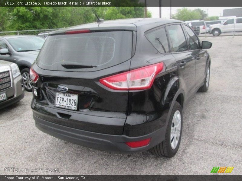 Tuxedo Black Metallic / Charcoal Black 2015 Ford Escape S