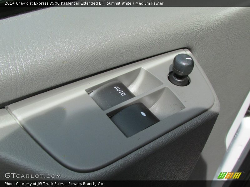 Summit White / Medium Pewter 2014 Chevrolet Express 3500 Passenger Extended LT