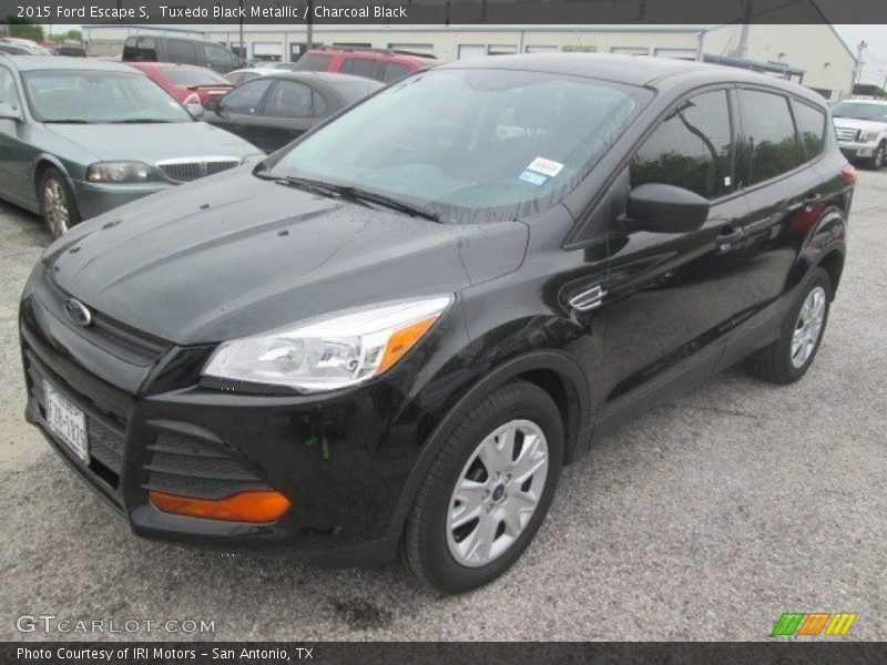 Tuxedo Black Metallic / Charcoal Black 2015 Ford Escape S