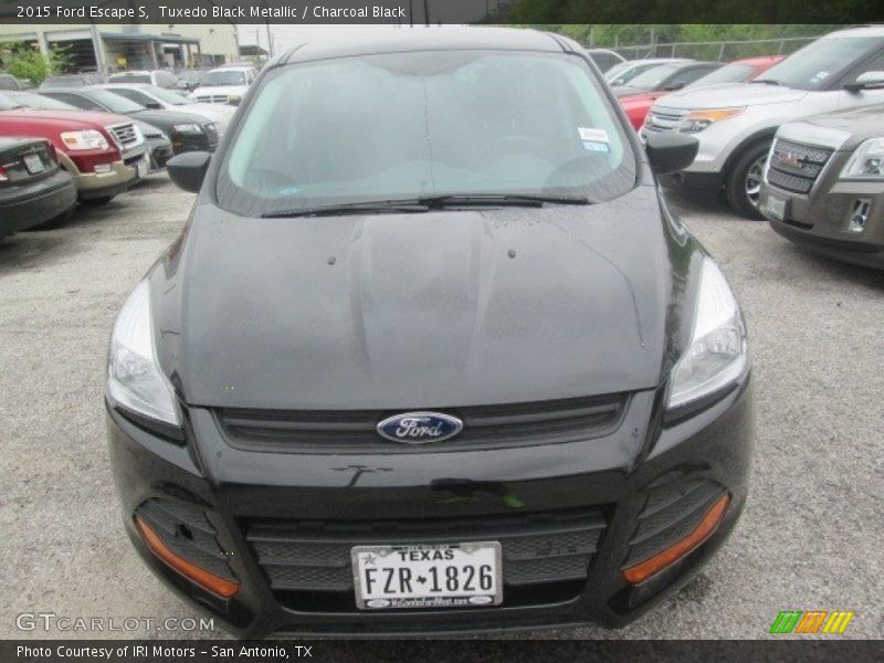 Tuxedo Black Metallic / Charcoal Black 2015 Ford Escape S