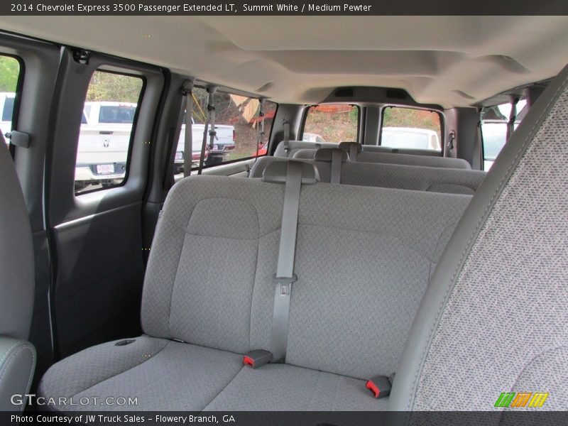 Summit White / Medium Pewter 2014 Chevrolet Express 3500 Passenger Extended LT