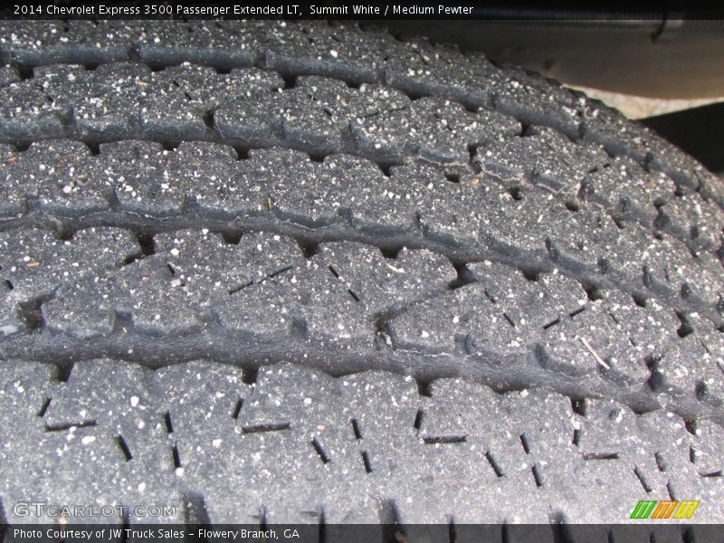 Summit White / Medium Pewter 2014 Chevrolet Express 3500 Passenger Extended LT