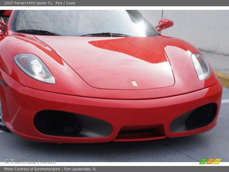 Red / Cuoio 2007 Ferrari F430 Spider F1