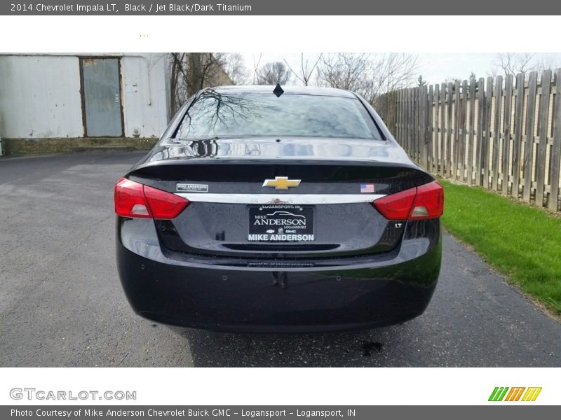 Black / Jet Black/Dark Titanium 2014 Chevrolet Impala LT