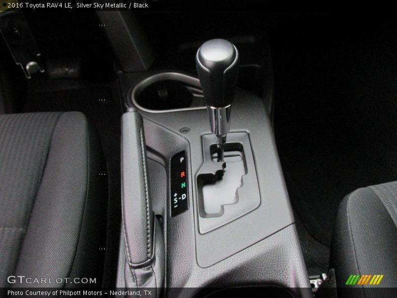 Silver Sky Metallic / Black 2016 Toyota RAV4 LE