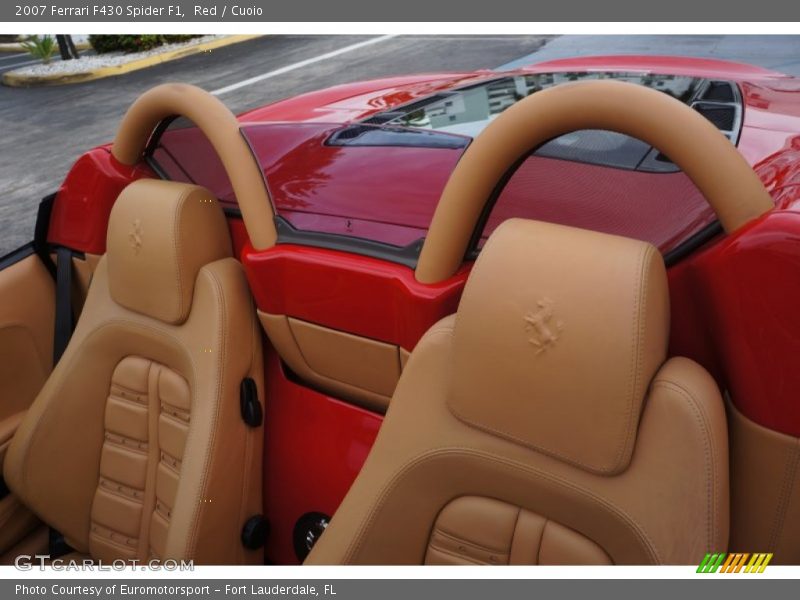 Red / Cuoio 2007 Ferrari F430 Spider F1