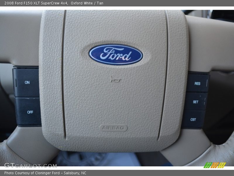Oxford White / Tan 2008 Ford F150 XLT SuperCrew 4x4