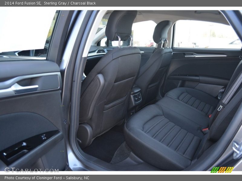 Sterling Gray / Charcoal Black 2014 Ford Fusion SE