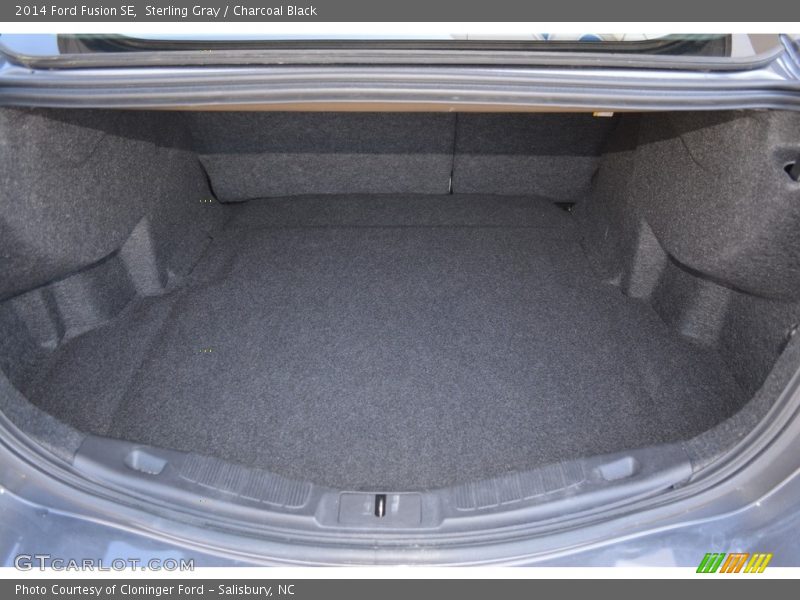 Sterling Gray / Charcoal Black 2014 Ford Fusion SE