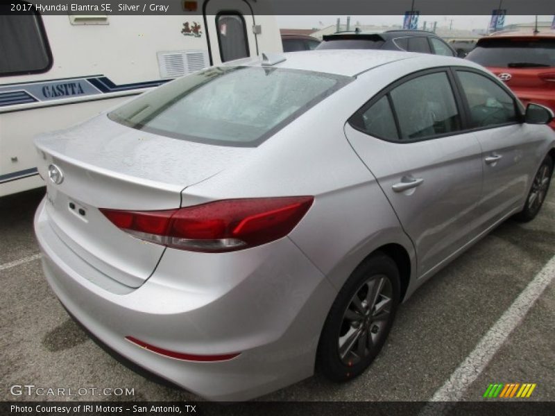 Silver / Gray 2017 Hyundai Elantra SE