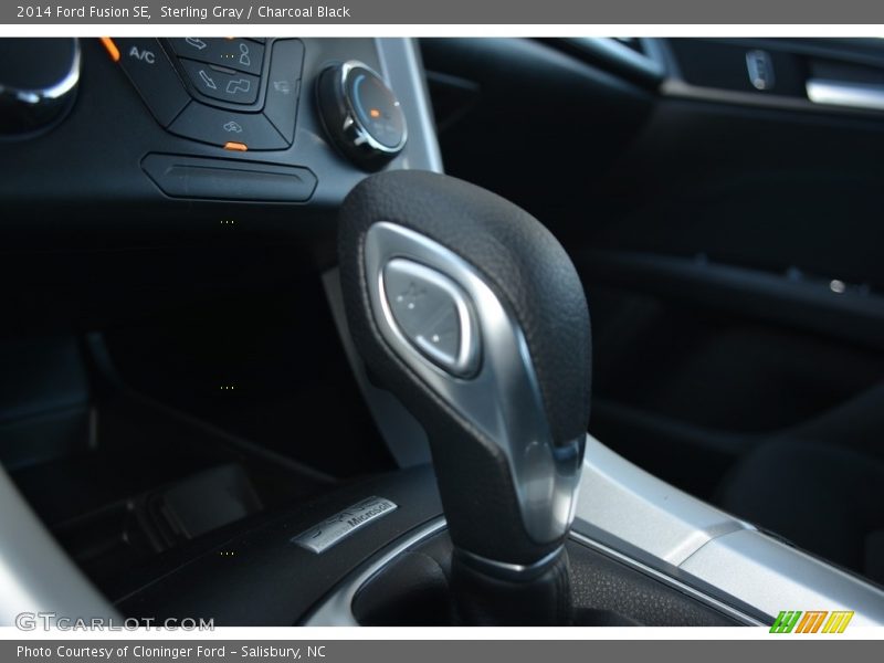 Sterling Gray / Charcoal Black 2014 Ford Fusion SE