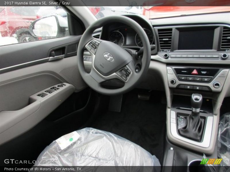 Silver / Gray 2017 Hyundai Elantra SE