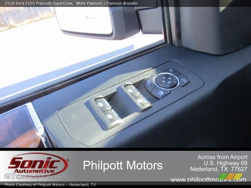 White Platinum / Platinum Brunello 2016 Ford F150 Platinum SuperCrew