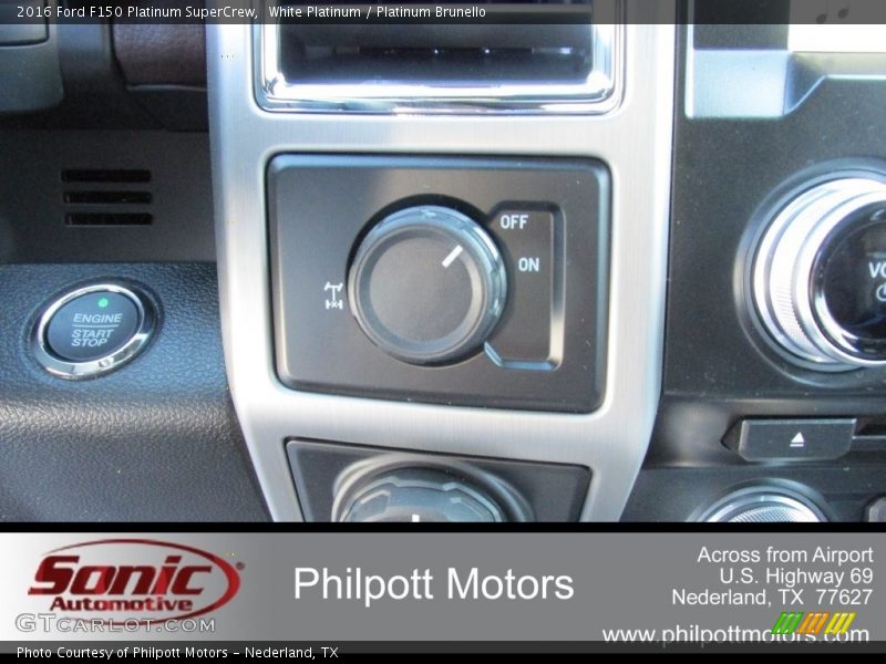 White Platinum / Platinum Brunello 2016 Ford F150 Platinum SuperCrew