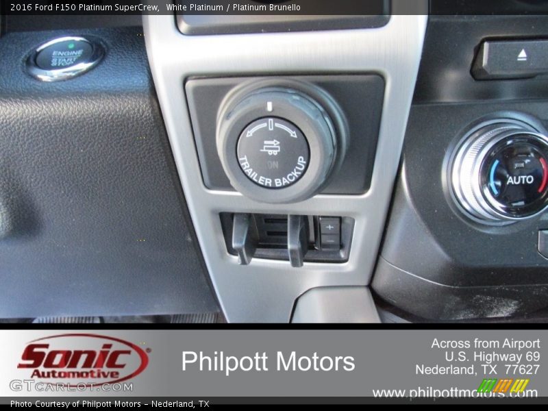 White Platinum / Platinum Brunello 2016 Ford F150 Platinum SuperCrew