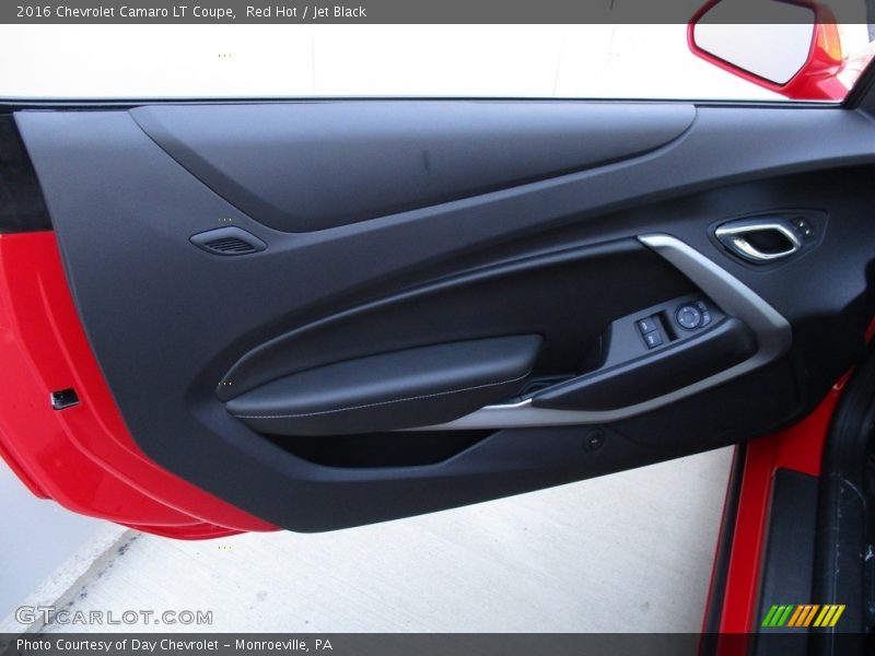 Red Hot / Jet Black 2016 Chevrolet Camaro LT Coupe