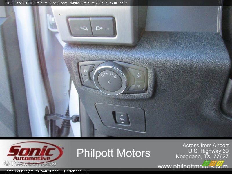 White Platinum / Platinum Brunello 2016 Ford F150 Platinum SuperCrew