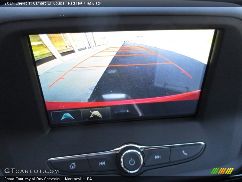 Red Hot / Jet Black 2016 Chevrolet Camaro LT Coupe