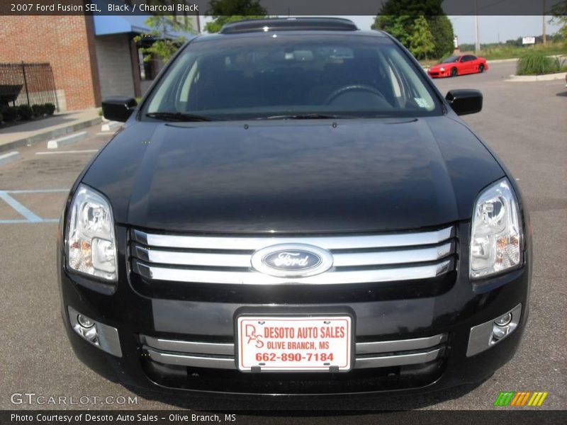 Black / Charcoal Black 2007 Ford Fusion SEL