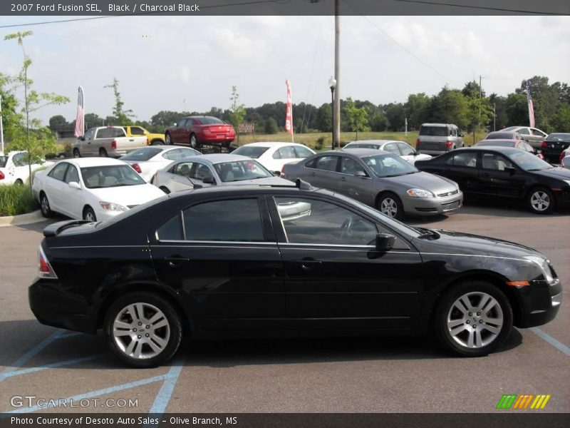 Black / Charcoal Black 2007 Ford Fusion SEL