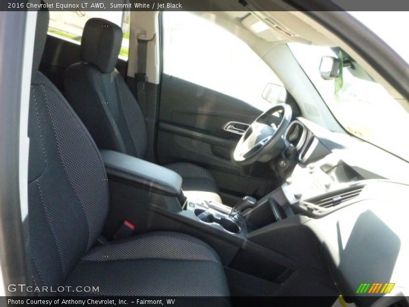 Summit White / Jet Black 2016 Chevrolet Equinox LT AWD