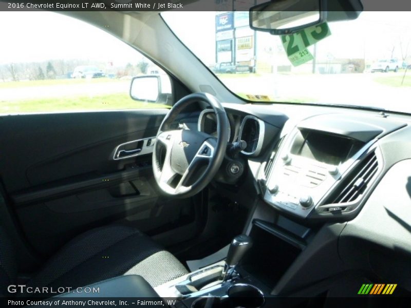 Summit White / Jet Black 2016 Chevrolet Equinox LT AWD