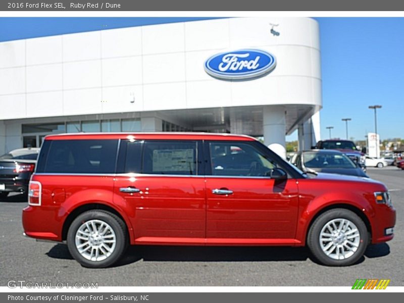  2016 Flex SEL Ruby Red