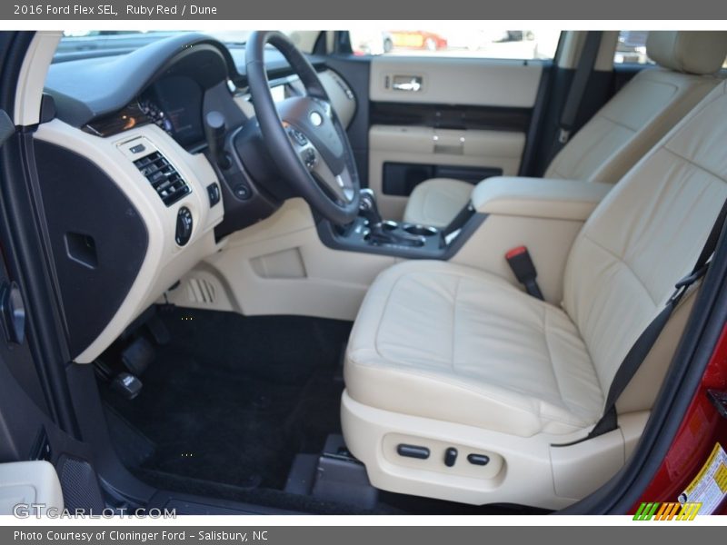 Ruby Red / Dune 2016 Ford Flex SEL