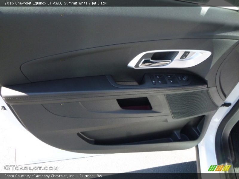 Summit White / Jet Black 2016 Chevrolet Equinox LT AWD