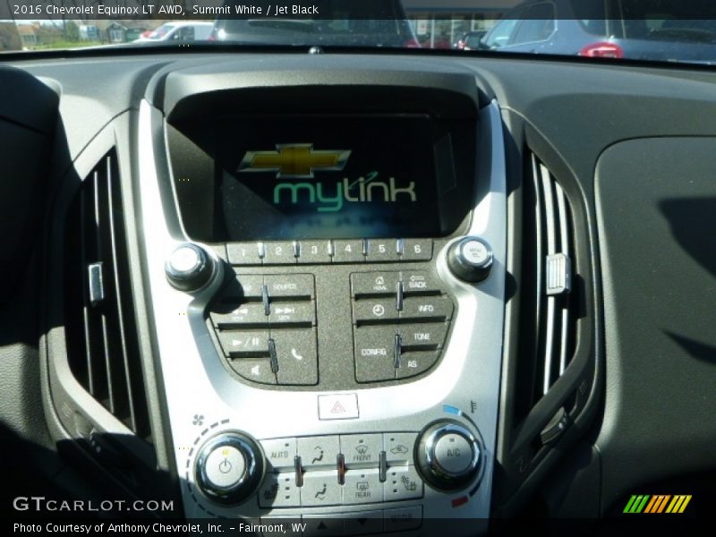 Summit White / Jet Black 2016 Chevrolet Equinox LT AWD