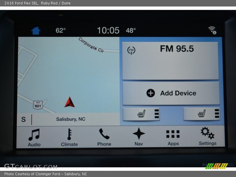 Ruby Red / Dune 2016 Ford Flex SEL