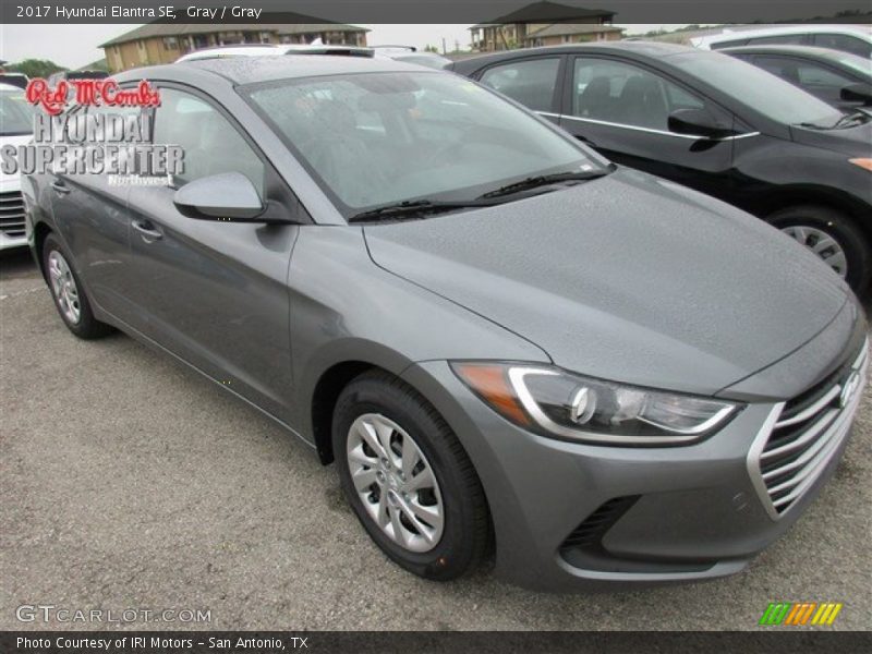 Gray / Gray 2017 Hyundai Elantra SE