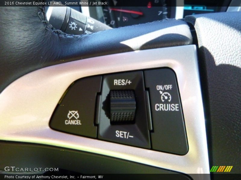 Summit White / Jet Black 2016 Chevrolet Equinox LT AWD