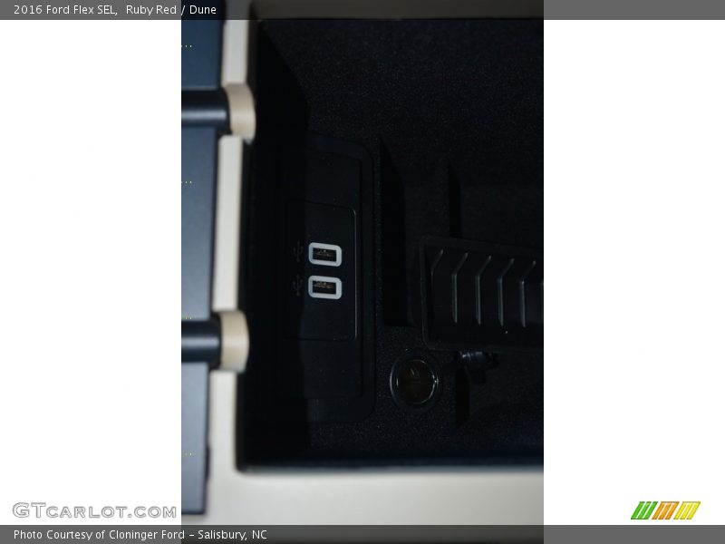 Ruby Red / Dune 2016 Ford Flex SEL