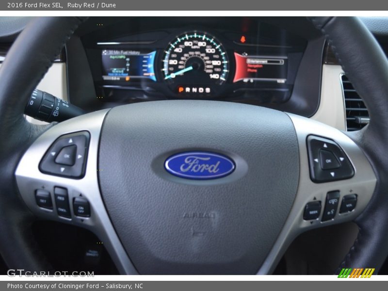 Ruby Red / Dune 2016 Ford Flex SEL
