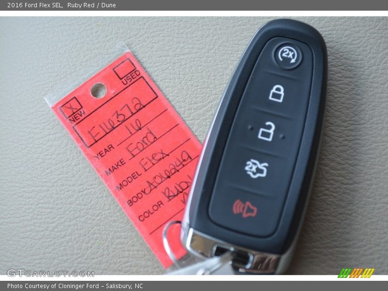 Ruby Red / Dune 2016 Ford Flex SEL