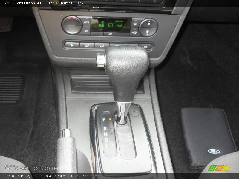 Black / Charcoal Black 2007 Ford Fusion SEL
