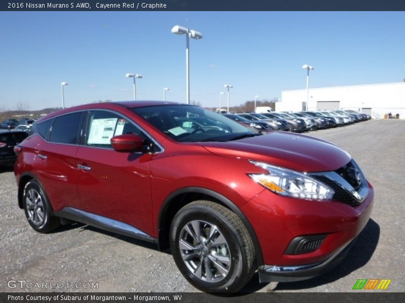 Front 3/4 View of 2016 Murano S AWD
