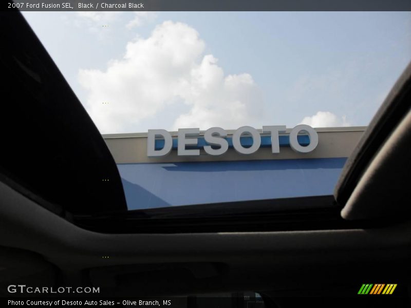 Black / Charcoal Black 2007 Ford Fusion SEL