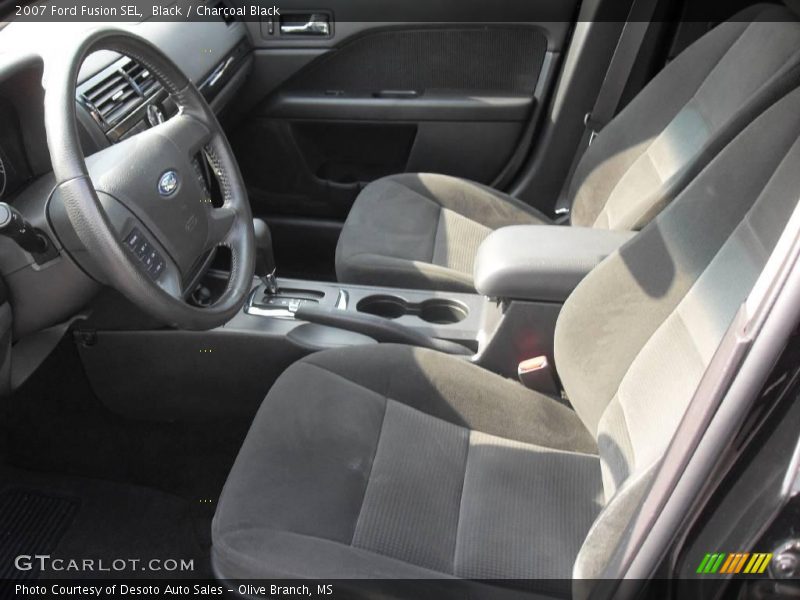 Black / Charcoal Black 2007 Ford Fusion SEL