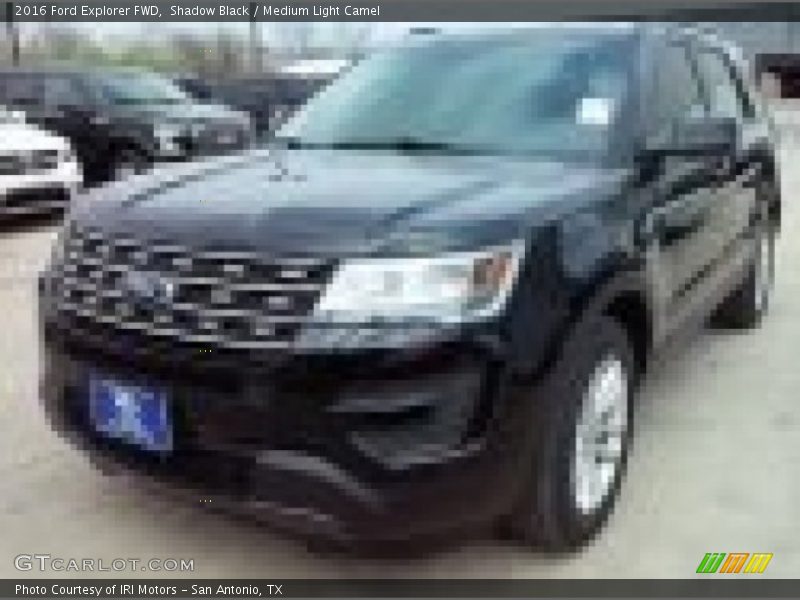 Shadow Black / Medium Light Camel 2016 Ford Explorer FWD