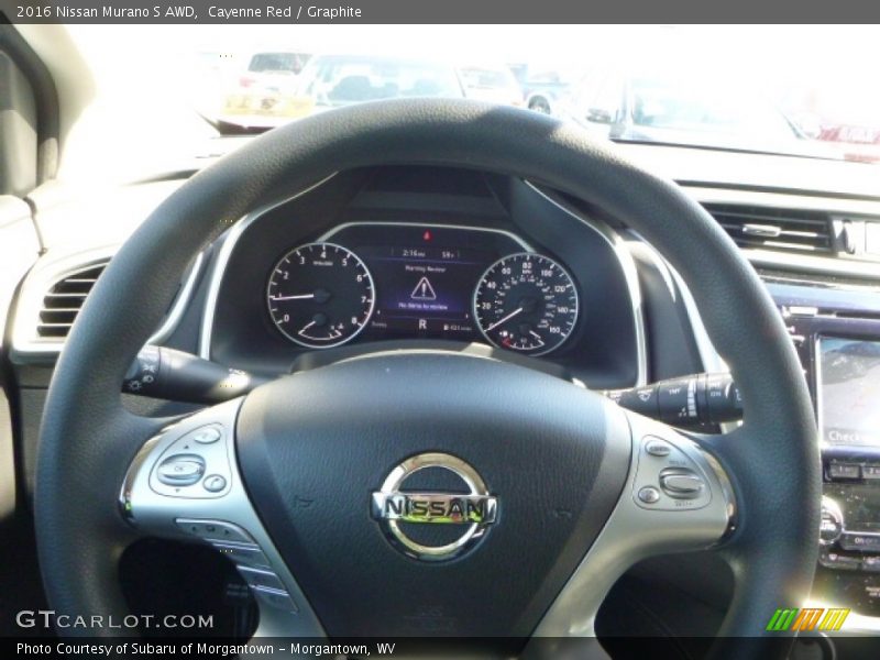 Cayenne Red / Graphite 2016 Nissan Murano S AWD