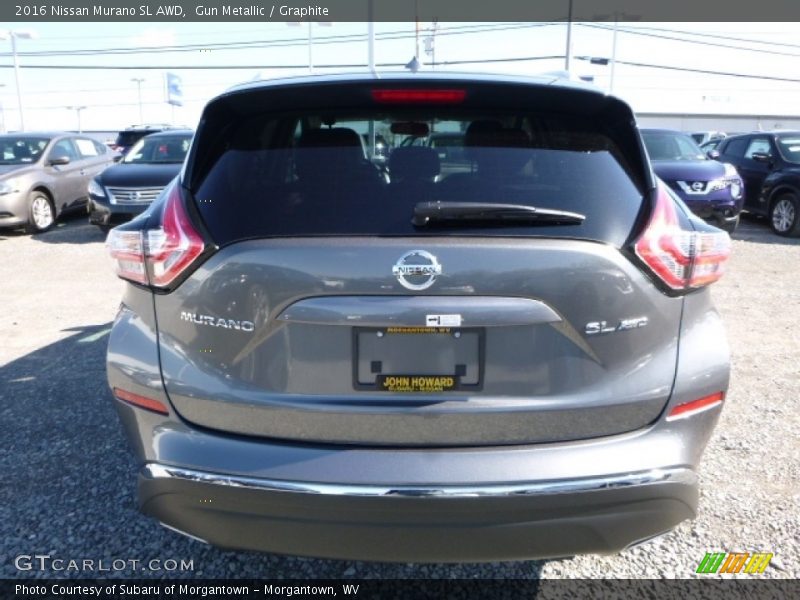 Gun Metallic / Graphite 2016 Nissan Murano SL AWD