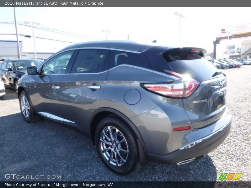 Gun Metallic / Graphite 2016 Nissan Murano SL AWD