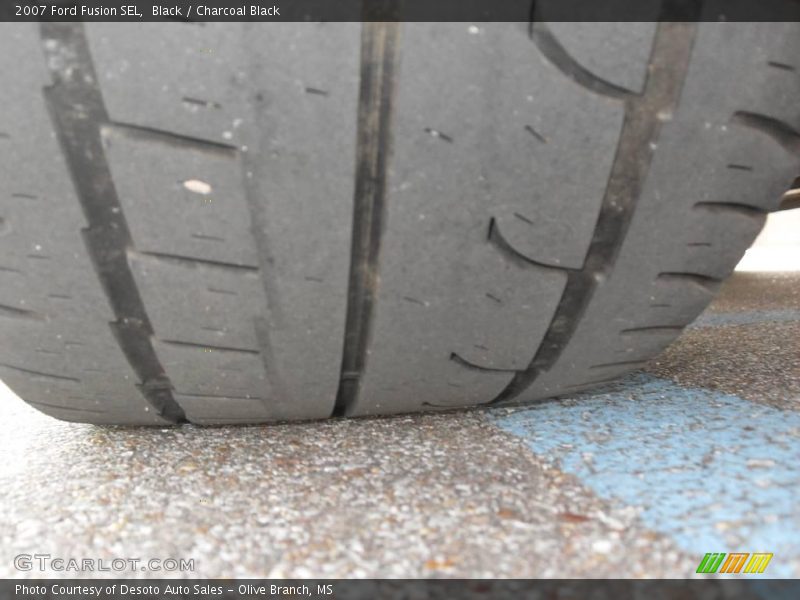 Black / Charcoal Black 2007 Ford Fusion SEL