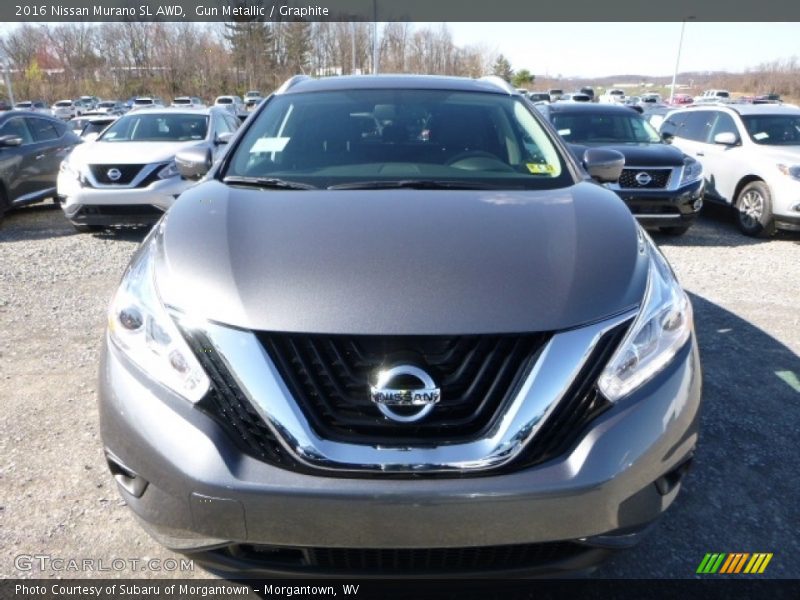 Gun Metallic / Graphite 2016 Nissan Murano SL AWD