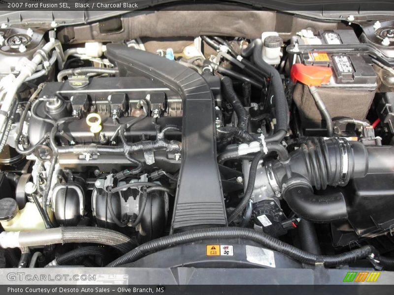Black / Charcoal Black 2007 Ford Fusion SEL