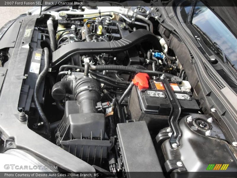 Black / Charcoal Black 2007 Ford Fusion SEL