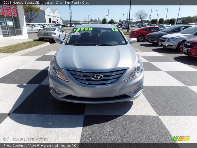 Iridescent Silver Blue Pearl / Gray 2013 Hyundai Sonata SE