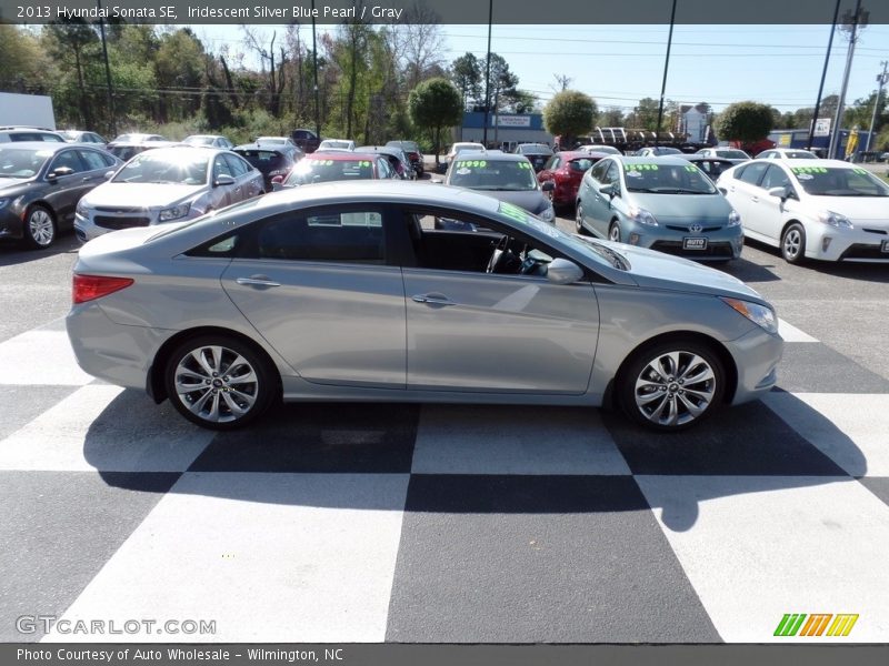 Iridescent Silver Blue Pearl / Gray 2013 Hyundai Sonata SE